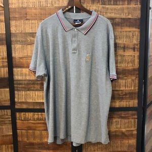 Psycho Bunny men’s grey polo